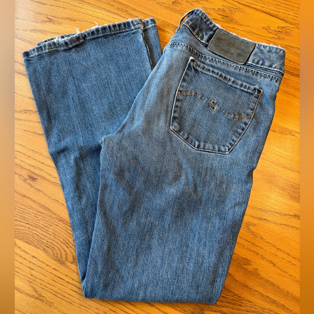 Silver Jeans Women's 32/32 Straight Leg Blue Denim